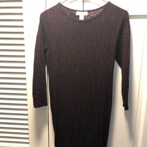 Motherhood Maternity maroon dress!